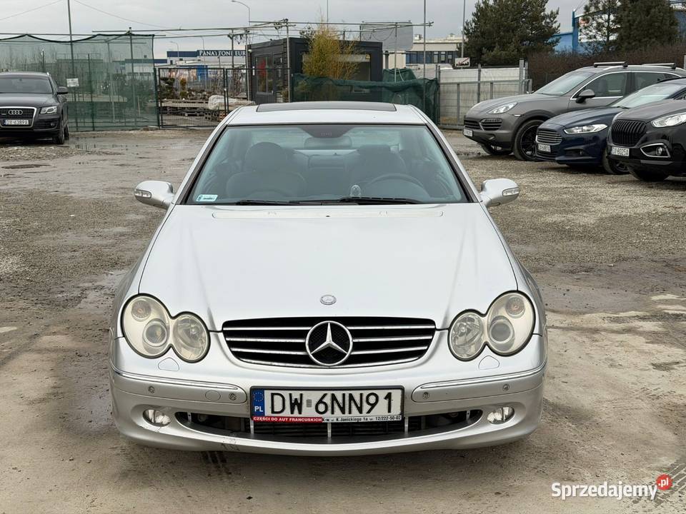 MercedesBenz CLK 27 Diesel Automat Skóra Navi Wrocław