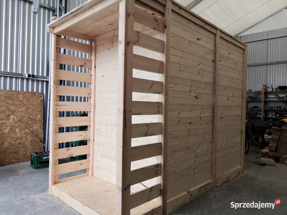 Domek ogrodowy narzędziowy schowek drewutnia wielkopolskie Kawnice