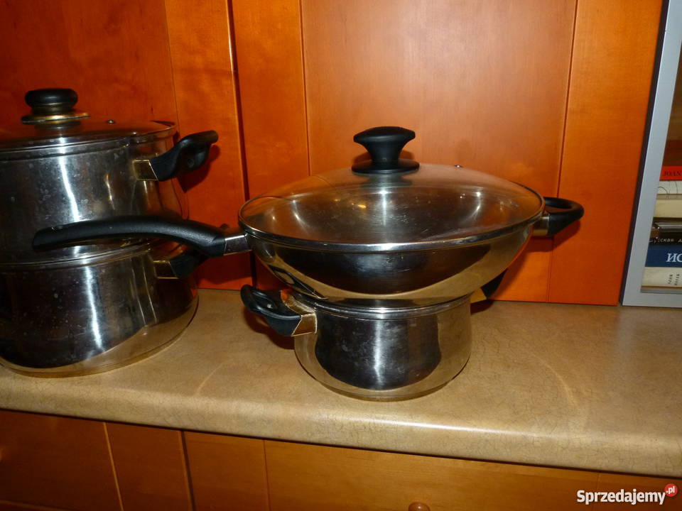 Garnki duże i patelnie WOK zamienie na kawe 200g kujawsko-pomorskie Bydgoszcz