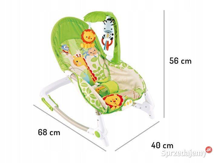 Leżaczek bujaczek kołyska wibracje muzyka lew Leżaczki i huśtawki Bielsk Podlaski
