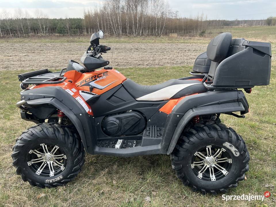 CF Moto 550L EPS Homologacja 2017r Skrzynia biegów bezstopniowa Rakszawa