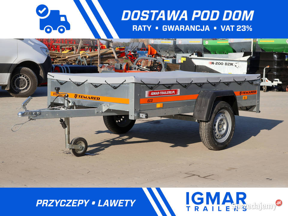 Przyczepka samochodowa TEMARED ECO 2312 z Stalowa Wola