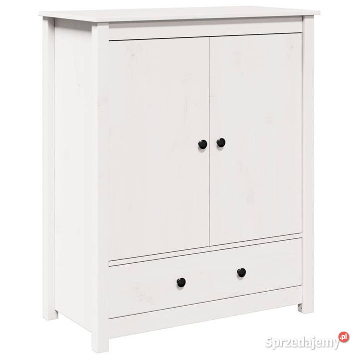 Szafka biała 83x415x100 lite drewno sosnowe Warszawa