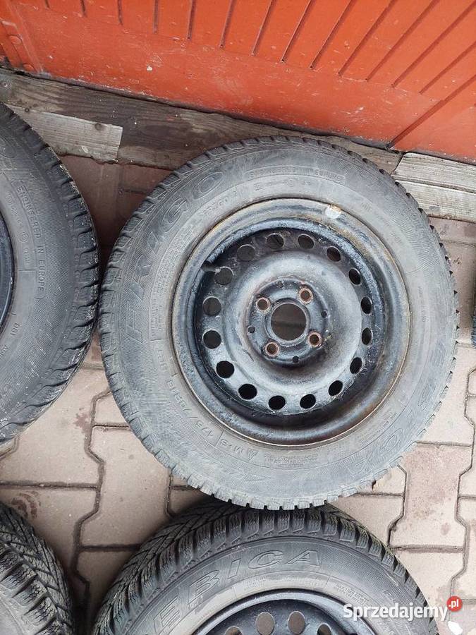 Koła Zimowe 13 4x100 Seat koda Vw Komplet Sucha Beskidzka