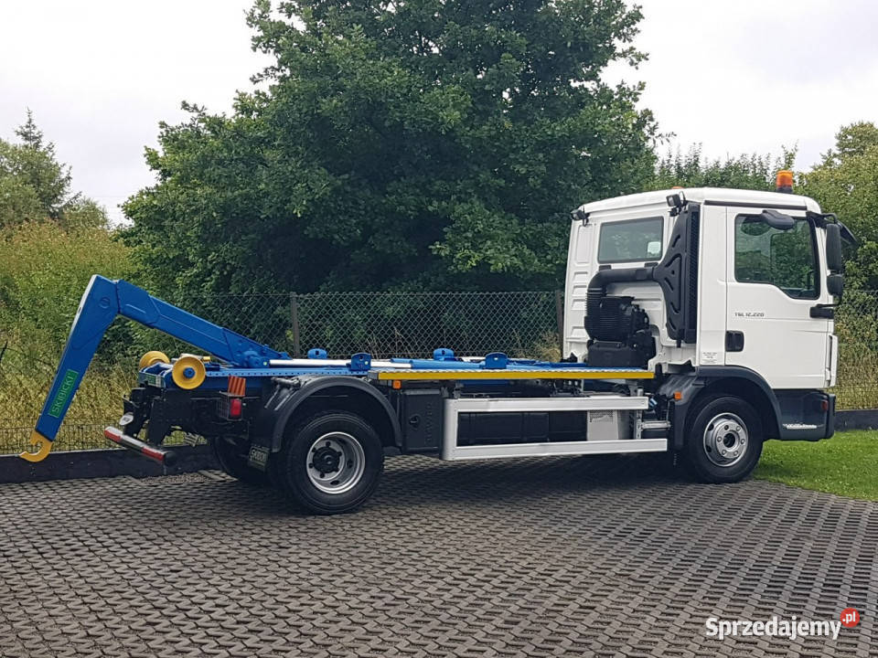 MAN TGL 12220 HAKOWIEC SKIBICKI 4x2 KLIMA DO 4580cm3 śląskie Poręba