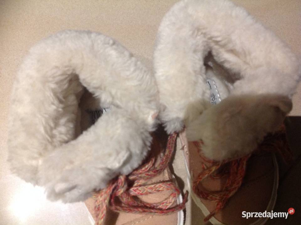 Buty Buciki Zimowe z Misiem ZARA Baby 20