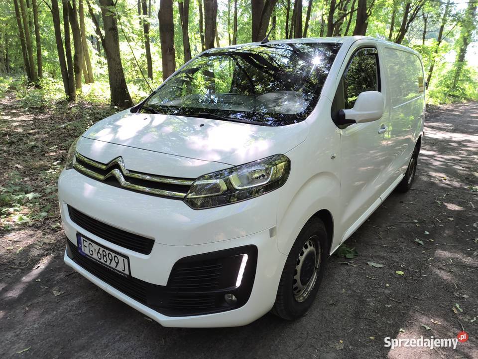 Citroen Jumpy 20 BlueHDI 2018 Faktura lubuskie Gorzów Wielkopolski
