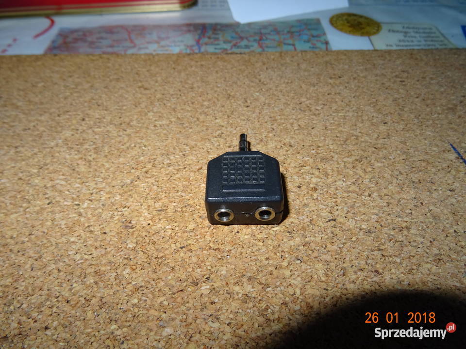 Adapter Jack 35 2 x Jack Rozdzielacz Łódź