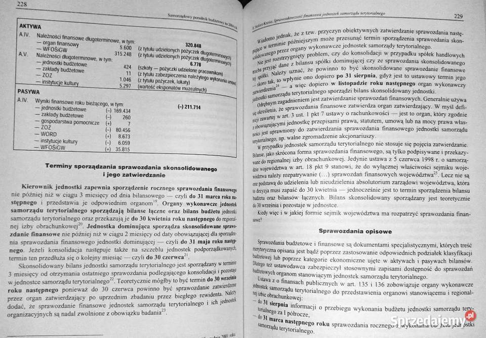 Samorządowy poradnik budżetowy na 2004 W Miemiec Chełm
