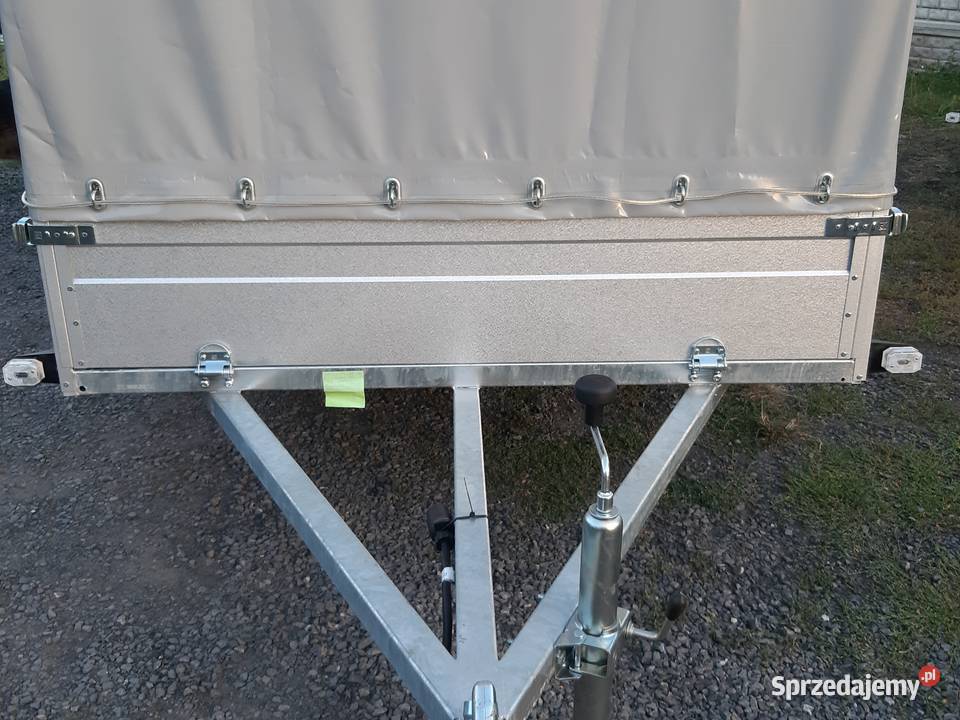 Przyczepka samochodowa 1oś resor 6 piór MALIKÓW Kielce