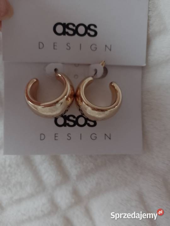 ASOS Kolczyki biznesowe wieczorowe z Londynu małopolskie