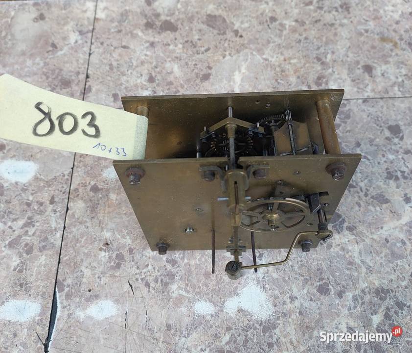 803 Mechanizm starego zegara ściennego Kienzle pomorskie Tczew sprzedam