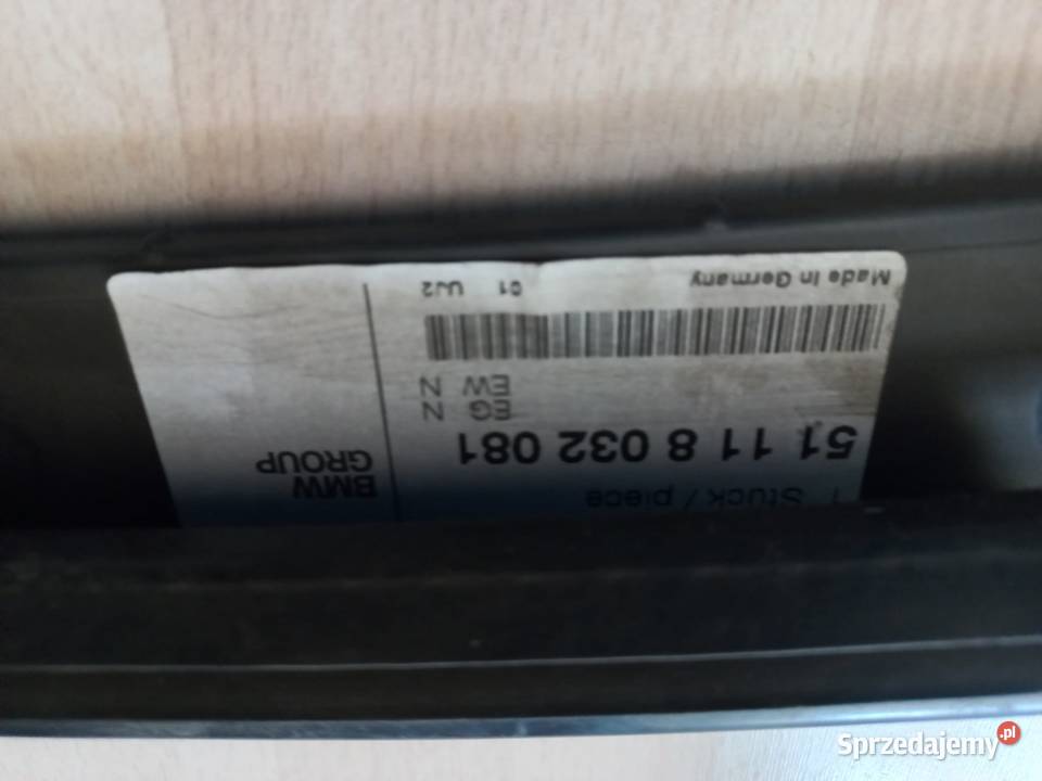 Listwa Adapt Przód E60 E61 BMW 51118032081 sprzedam