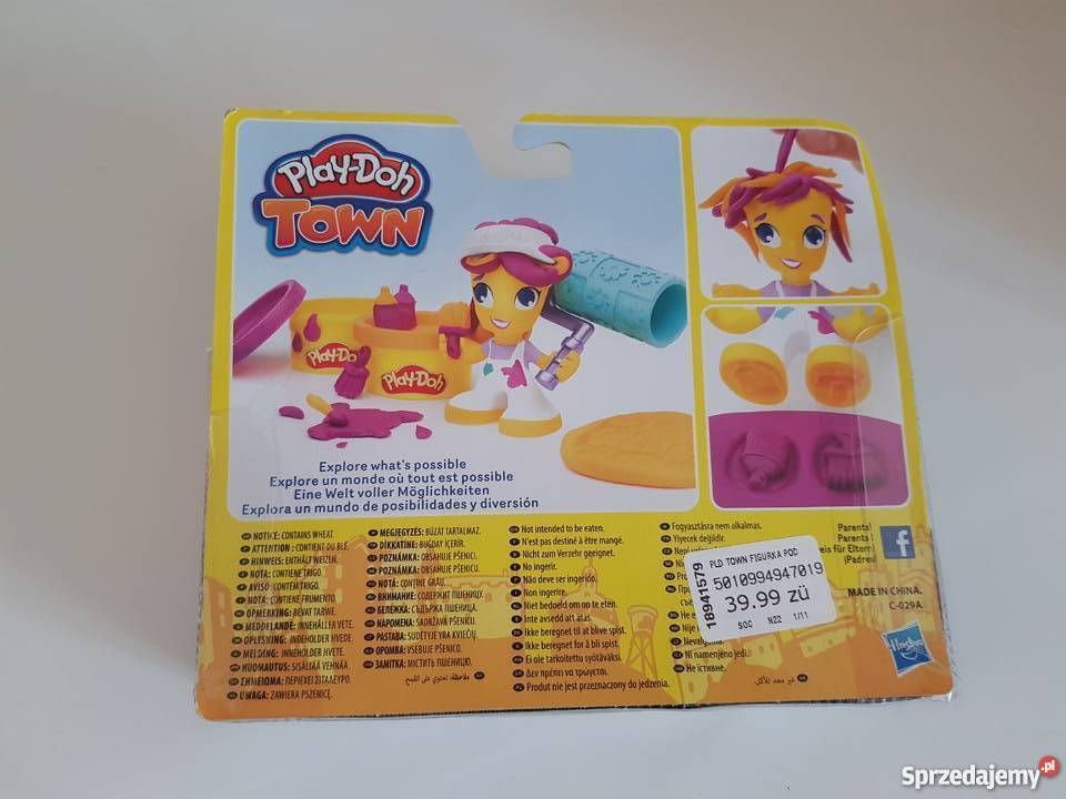 Nowe PlayDoh Town Malarz zestaw kreatywny