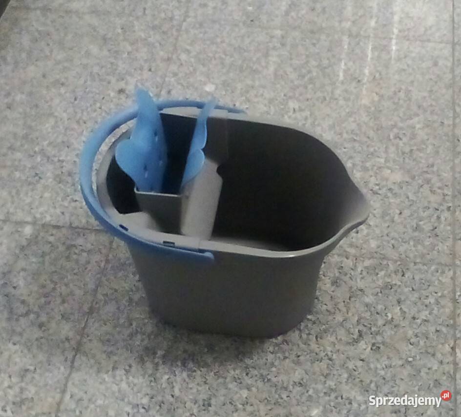 Wiadro z wyciskaczem do mopa płaskiego Vileda Białystok sprzedam