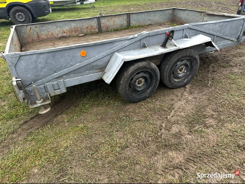 Przyczepka dmc 2000 zarejestrowana 1600kg Radomsko
