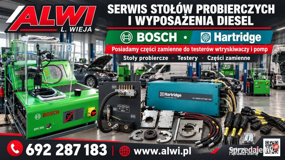 DCI 200 Bosch tester wtryskiwaczy i kodowanie Pozostałe Bielsko-Biała