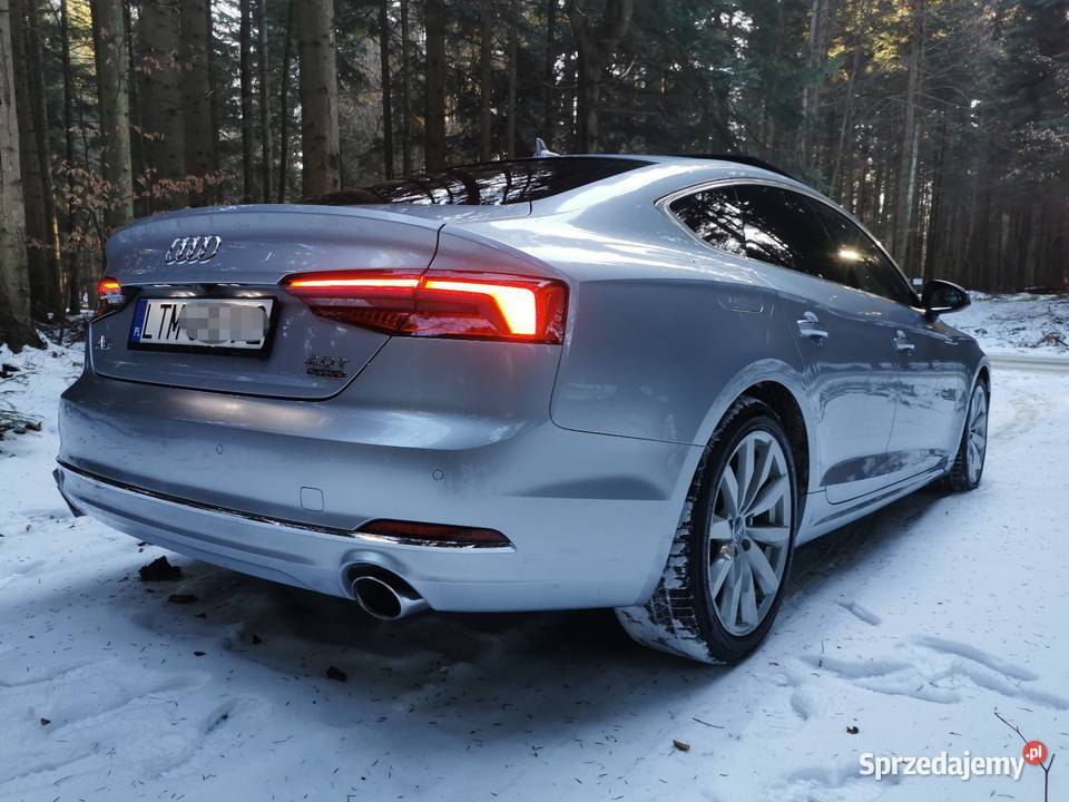 Audi A5 5F Quattro Czarny Środek elektryczne lusterka lubelskie Tomaszów Lubelski sprzedam