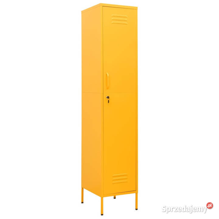 Szafa zamykana na klucz musztardowa 35x46x180 Warszawa