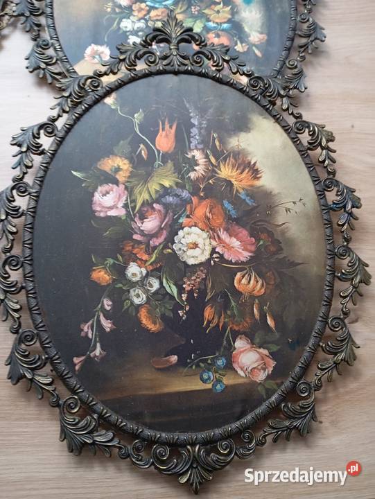 Obrazek Włoski w ramie mosieznej Jelenia Góra