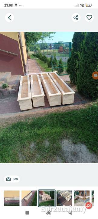 Donice ogrodowe Mokrelipie sprzedam