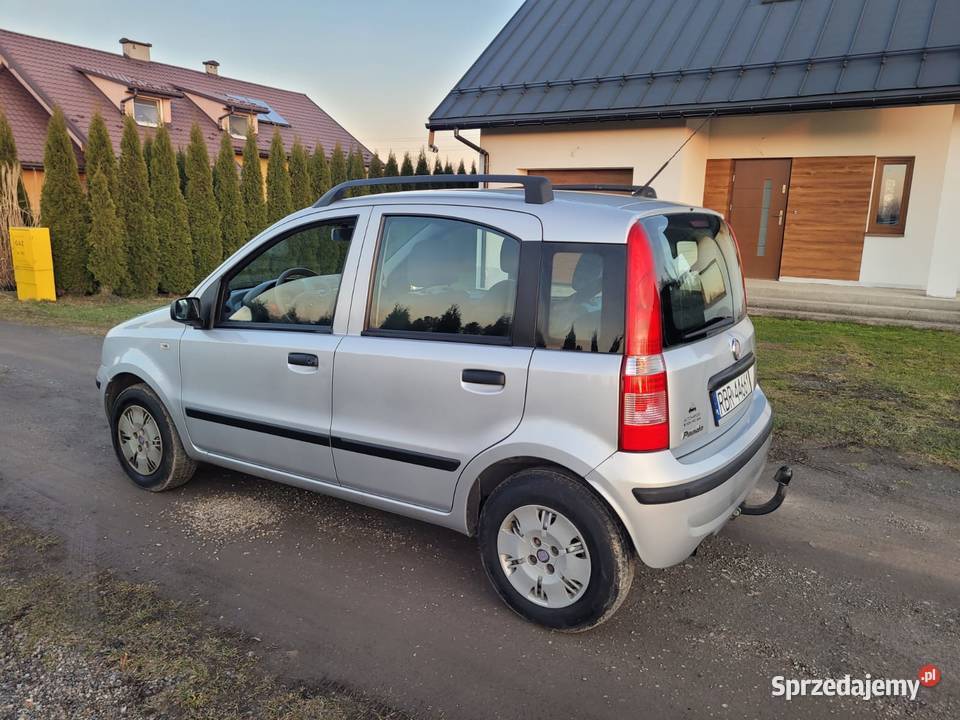 Fiat Panda 2008 poj 12 benzyna przebieg133 relingi dachowe podkarpackie Haczów