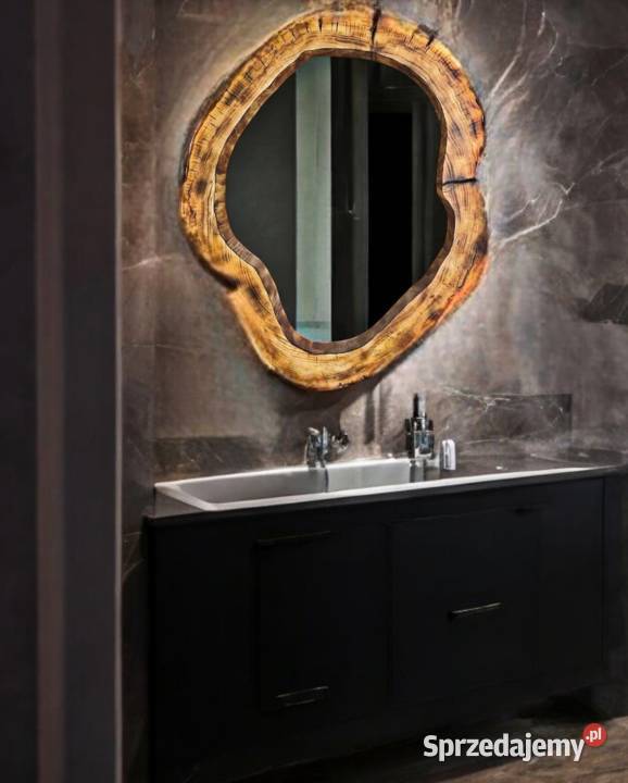 nowoczesne okrągłe lustra do łazienki w Lustra Rzeszów sprzedam