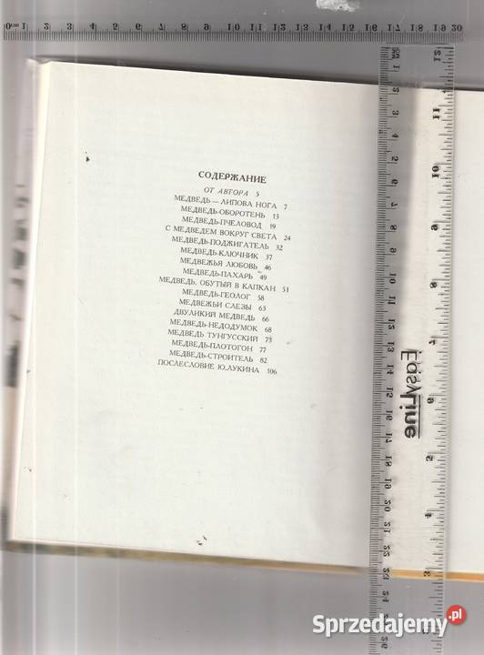 ALEKSEJ KOŻEWNIKOW Opowiadania o niedźwiedziach Książki dla dzieci Pruszków