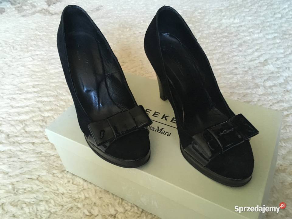 Czarne czółęnka Mara Piła