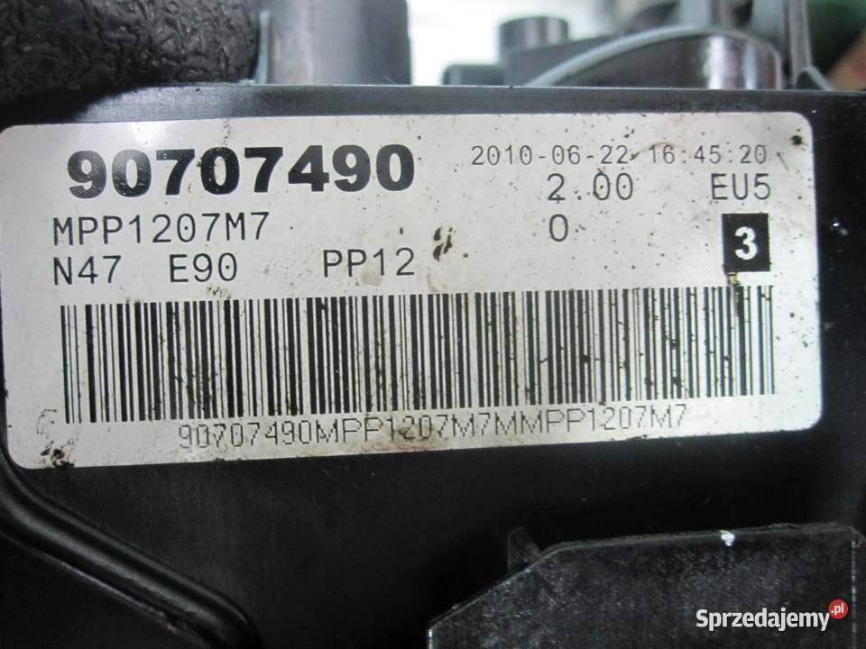 BMW 3 5 X3 X5 20 D N47D20C 10r pokrywa zaworów Głowice cylindrów
