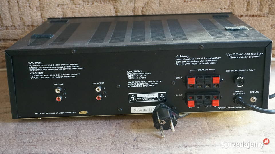 końcówka mocy Wangine WPA600 PRO made in Germany Wzmacniacze i pokrewne Mosty