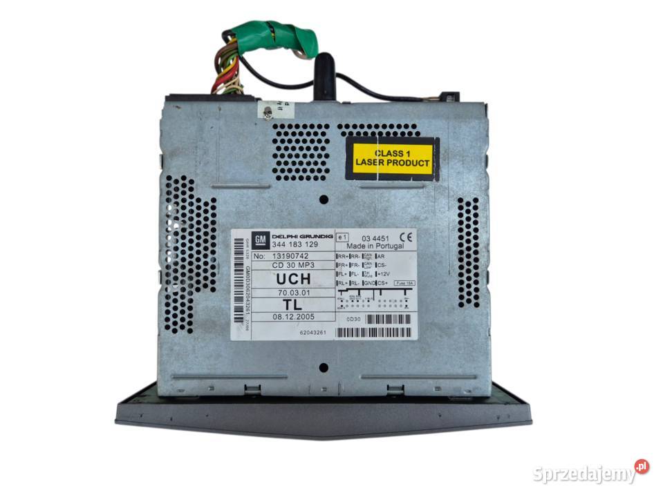 RADIO CD MP3 OPEL ASTRA III 3 H OPEL ZAFIRA B Działoszyce