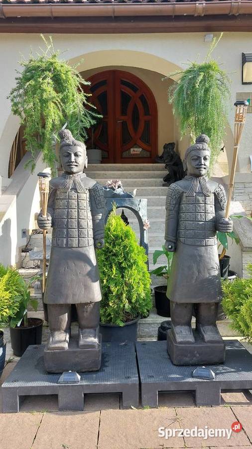 Strażnik z terakoty SAMURAI do ogrodu 160