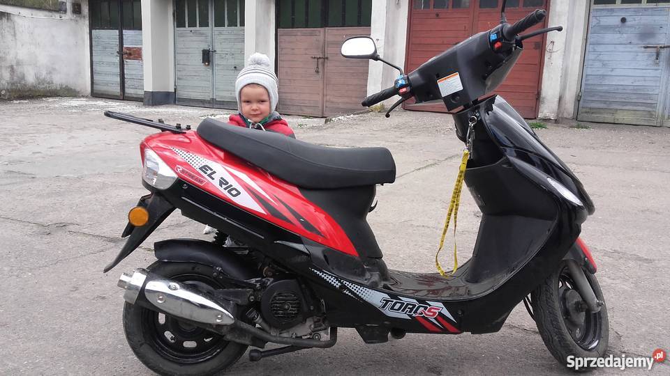 Sprzedam Skuter Zipp Toros El Rio elektryczny starter Czarna Dąbrówka