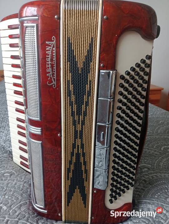 Sprzedam akordeon Sartigiana 120 bas lubelskie sprzedam