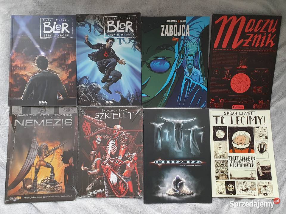 Zestaw 24 komiksów polskie wydania pomorskie Gdynia