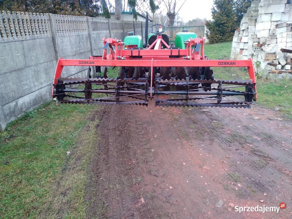 Talerzówka Strumyk V 2X9 Brona talerzowa 2m Maszyny uprawowe wielkopolskie Poznań