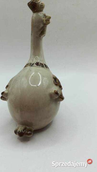 Figurka ceramiczna ptak kura kura domowa Zamość