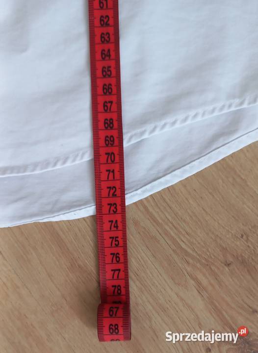 Biała koszula męska MAGRA Slim Fit M elegancka Koło