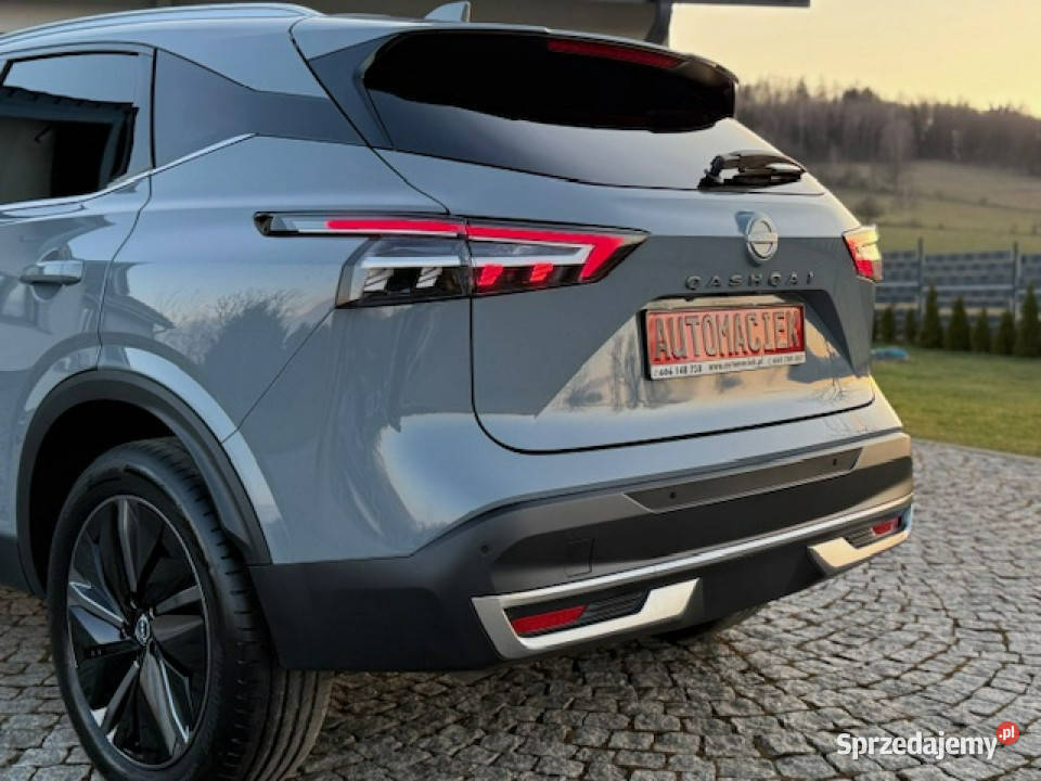 Nissan Qashqai TEKNA SZYBER DACH AMBIENTE NOWE czujnik deszczu dolnośląskie Kamienna Góra