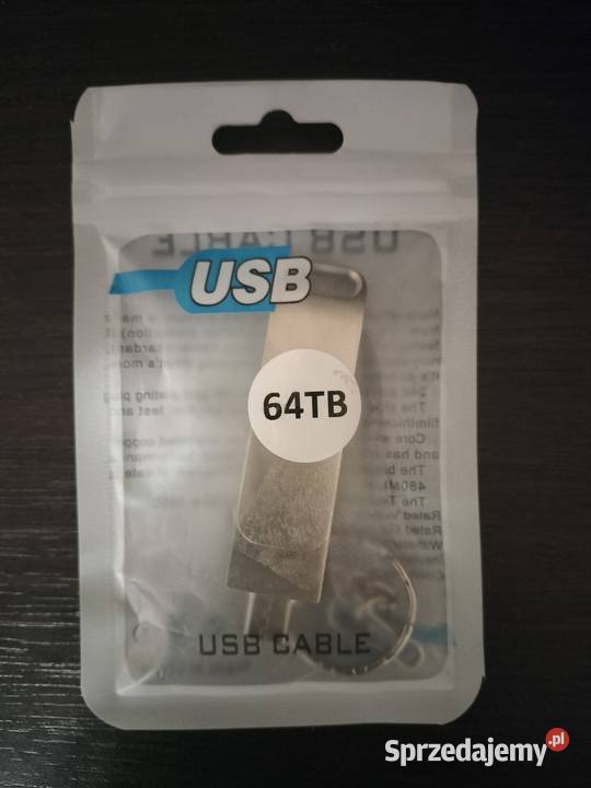 Pendrive pamięć flash 64 TB terabajty Lenovo Pendrive Zbaków Górny