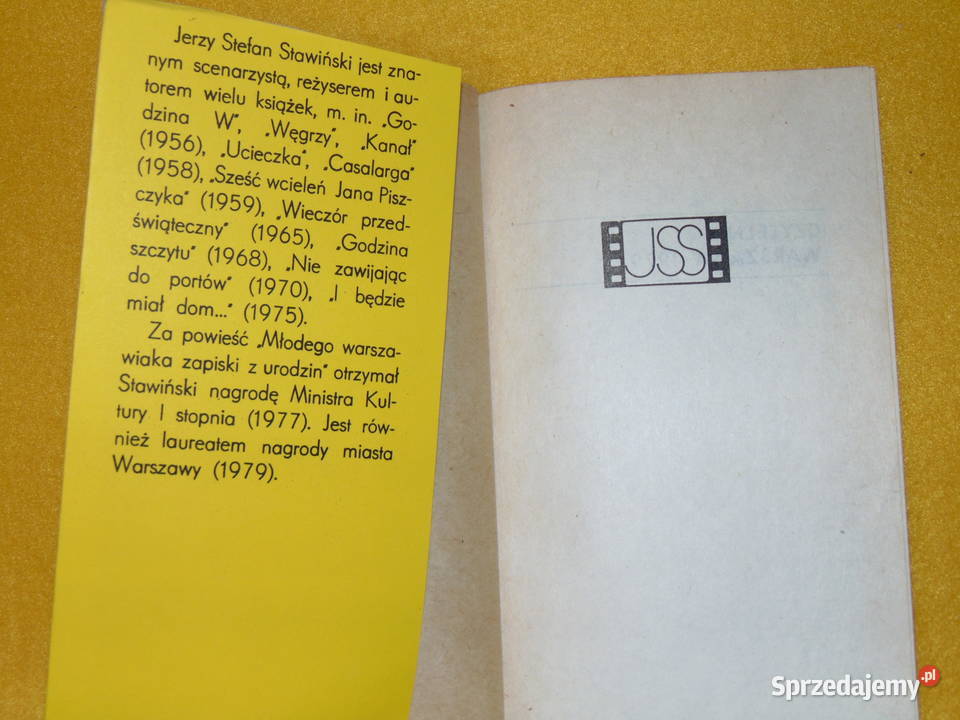 Notatki scenarzysty Tom 1 Stefan Stawiński