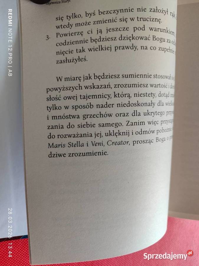 Tajemnica Maryi Najświętsza Eucharystia Grignion Katowice