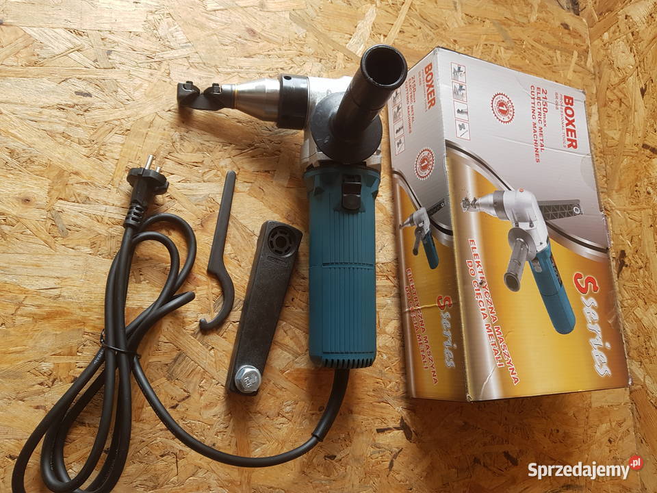 ELEKTRYCZNE NOŻYCE DO CIĘCIA BLACHY FALISTEJ wielkopolskie Głogowa