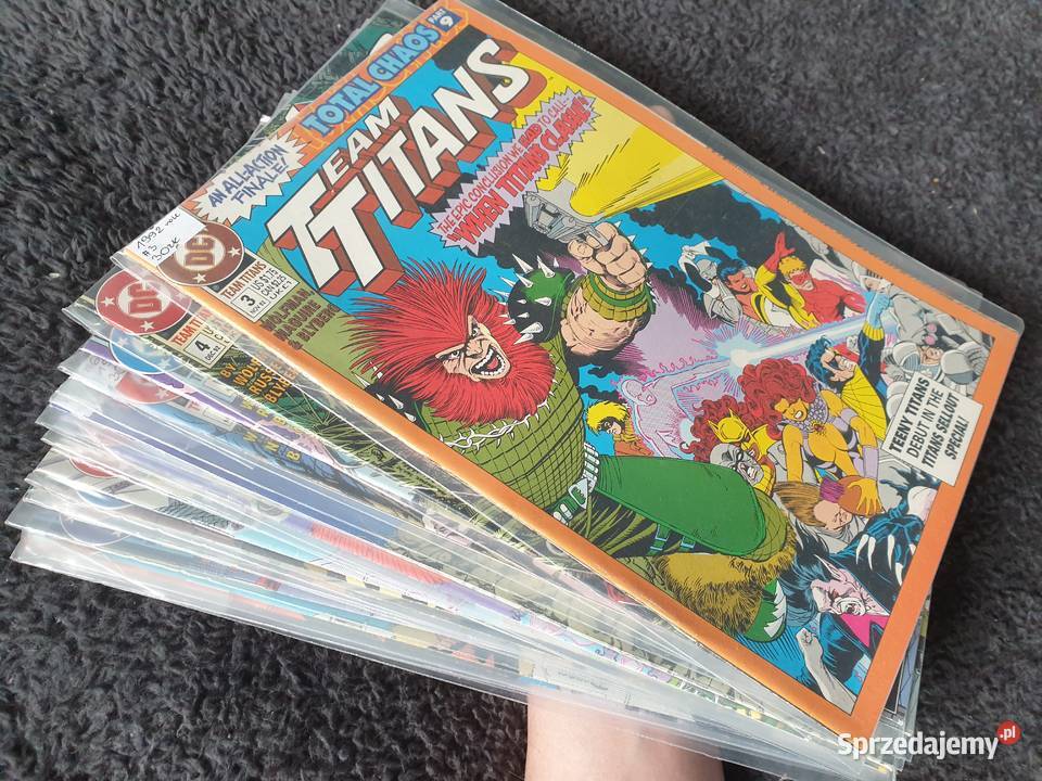 Team Titans kolekcja 17 komiksów DC USA 19921994