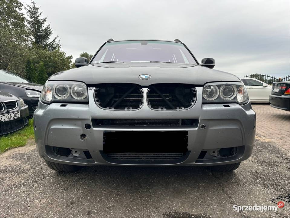 BMW X3 E83 Mpakiet przedlift zderzak przedni Zderzaki Gdańsk