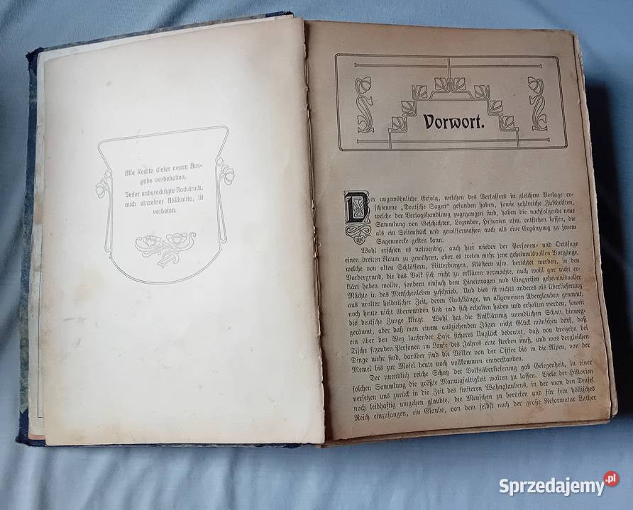 Gustav A Ritter Deutschlands Wunderhorn Około Antyki, Sztuka, Kolekcje Koźminek