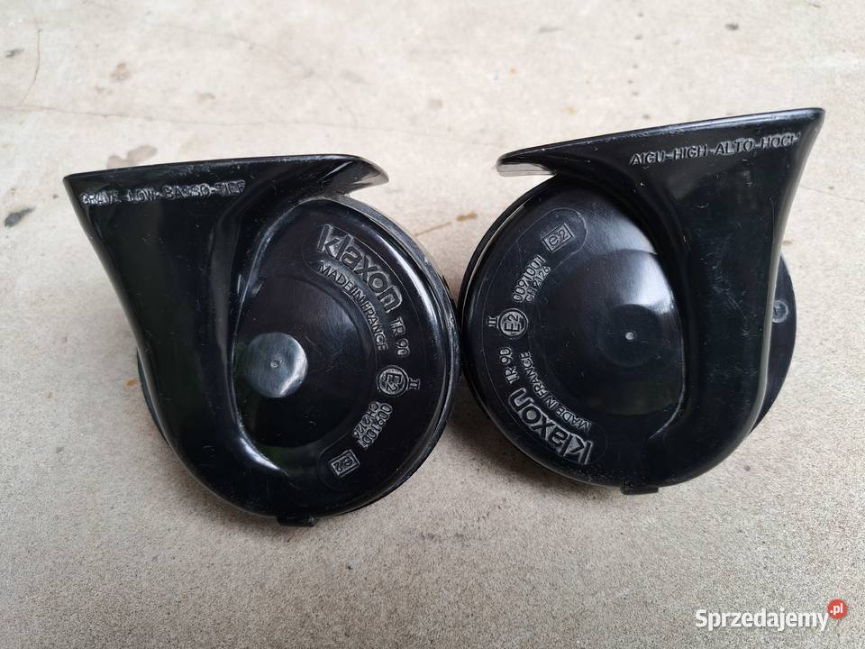 Sygnał dżwiękowy trąbka 2 komplet Leszno