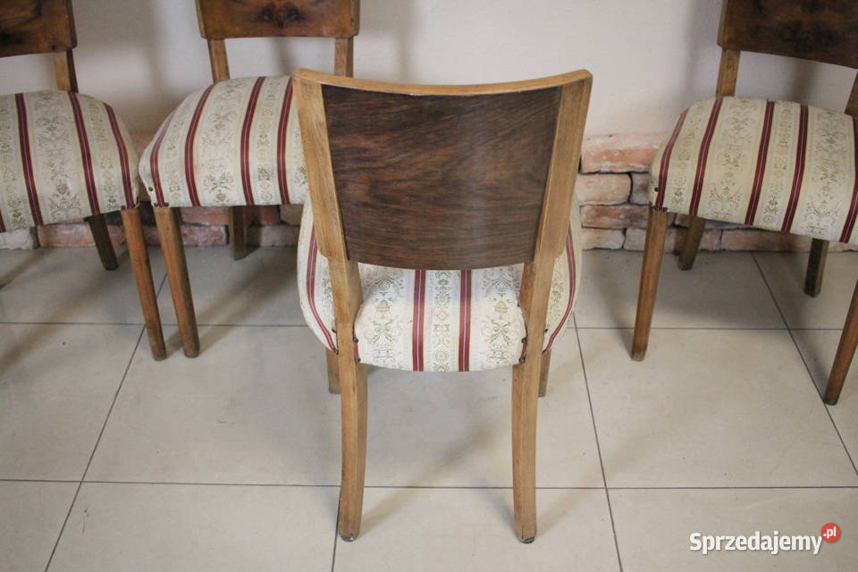 Komplet krzeseł królewskie Stoły, krzesła, biurka Góra