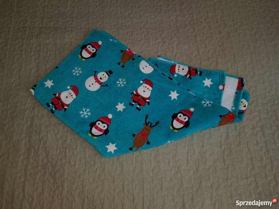 Nowy ręcznik kąpielowy motyw bożonarodzeniowy mazowieckie Warszawa sprzedam